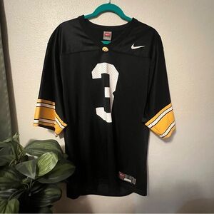 Nike Iowa Hawkeyes Football Jersey #3- Size Large